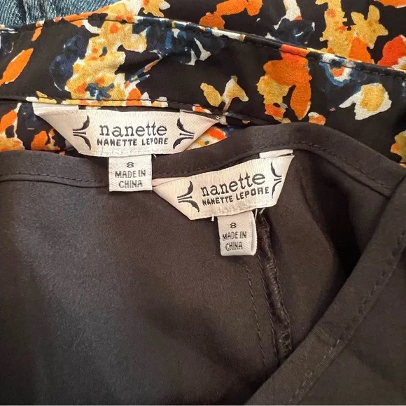 Nanette Lepore flowered floral Dress Size 8 NWT - Picture 10 of 13